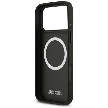 BMW M Carbon Line & Logo MagSafe - Etui iPhone 17 Pro Max (czerwony)