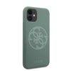 Guess Silicone 4G Tone to Tone - Etui iPhone 11 (khaki)