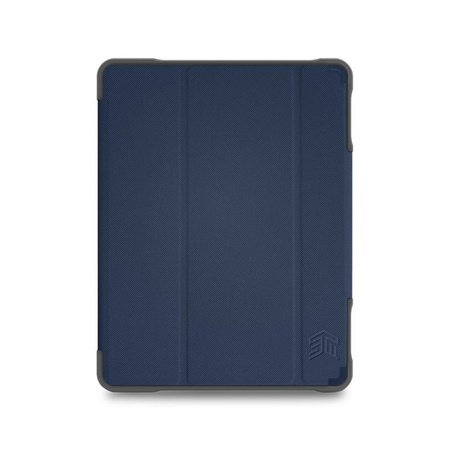 STM Dux Plus Duo - Etui pancerne iPad 10.2" (2021-2019) MIL-STD-810G z funkcją ładowania Apple Pencil (Midnight Blue)