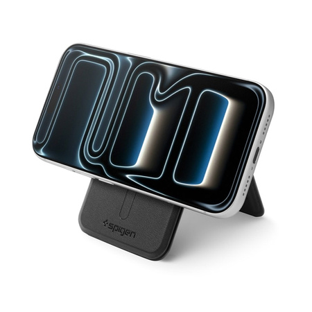 Spigen S314-3 Slim Fold Tripod MagSafe - Portfel magnetyczny z funkcją standu (Czarny)