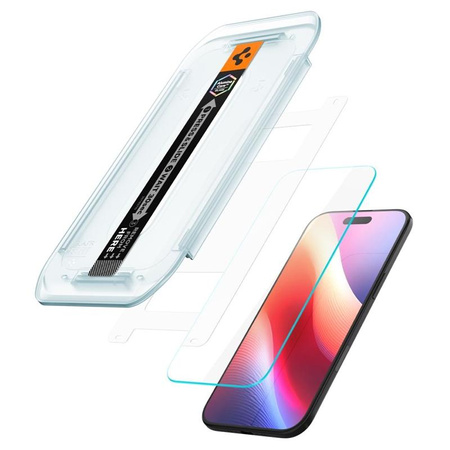 Spigen Glas.TR EZ Fit 2-Pack - Szkło hartowane do iPhone Air (2 sztuki)