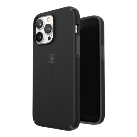 Speck CandyShell Pro + MagSafe - Etui iPhone 14 Pro Max z powłoką MICROBAN (Black / Slate Grey)