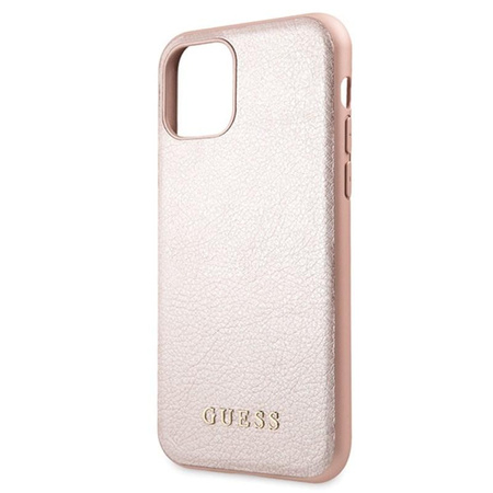 Guess Iridescent - Etui iPhone 11 Pro (Rose Gold)