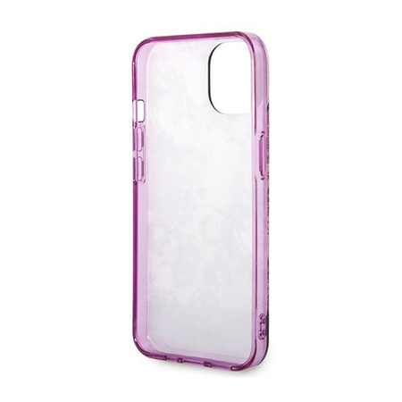 Guess Porcelain Collection - Etui iPhone 14 (fuksja)