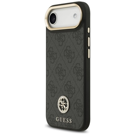 Guess 4G Strass Logo MagSafe - Etui iPhone Air (czarny)