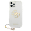 Guess 4G Big Logo Charm - Etui iPhone 12 Pro Max (złoty charms)