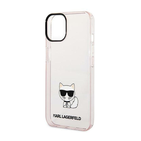 Karl Lagerfeld Choupette Body - Etui iPhone 14 Plus (różowy)