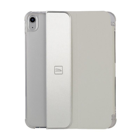 Tucano Satin Case – Etui do iPad 11" (2025) / iPad 10.9" (2022) w/Magnet & Stand up z uchwytem Apple Pencil (srebrny)