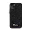 Guess Disco Metal Script - Etui iPhone 14 (czarny)