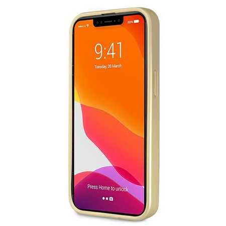 Guess 4G Collection MagSafe - Etui iPhone 13 (brązowy)