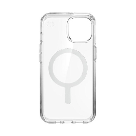 Speck Presidio Perfect-Clear + MagSafe - Etui iPhone 14 / iPhone 13 z powłoką MICROBAN (Clear)