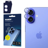 3mk HARDY Lens Protection Pro - Szkło na obiektyw aparatu iPhone 17 (Light Blue)