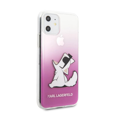 Karl Lagerfeld Choupette Fun Sunglasses - Etui iPhone 11 (różowy)