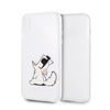 Karl Lagerfeld Choupette Fun Sunglasses - Etui iPhone XR (przezroczyste)