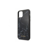 Guess Marble Tempered Glass Hardcase - Etui iPhone 11 (czarny)