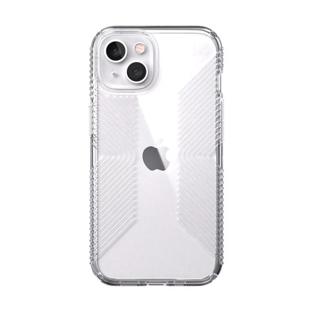 Speck Presidio Perfect-Clear with Grips - Etui iPhone 13 z powłoką MICROBAN (Clear)