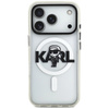 Karl Lagerfeld IML Karl Sketch Logo MagSafe - Etui iPhone 17 Pro (przezroczysty)