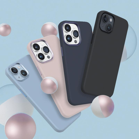 Crong Color Cover LUX Magnetic - Etui iPhone 15 Pro Max MagSafe (czarny)