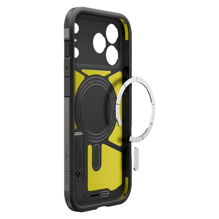 Spigen Tough Armor T Mag MagSafe - Etui do iPhone 17 Pro Max (Gunmetal)