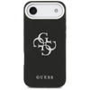 Guess Grained Big 4G Classic Logo - Etui iPhone Air (czarny)