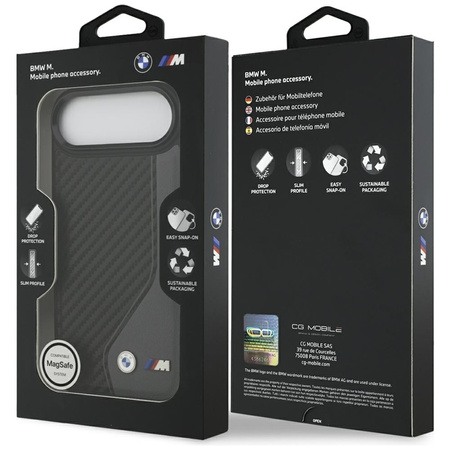 BMW M Carbon Logo MagSafe - Etui iPhone Air (antracyt)