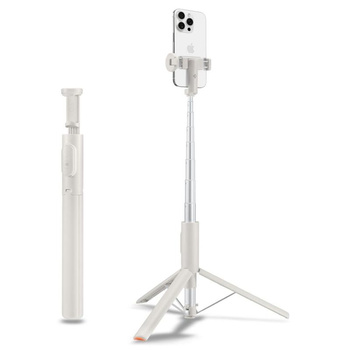 Spigen S541W Bluetooth Selfie Stick Tripod - Statyw na smartfon / uchwyt selfie stick (Dune Beige)