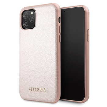 Guess Iridescent - Etui iPhone 11 Pro (Rose Gold)