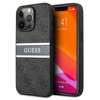 Guess 4G Printed Stripe - Etui iPhone 13 Pro Max (szary)