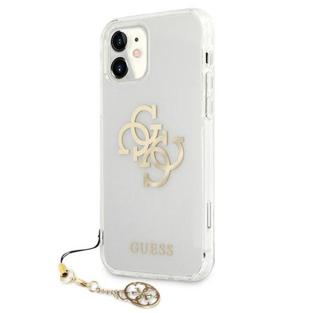 Guess 4G Big Logo Charm - Etui iPhone 11 (złoty charms)
