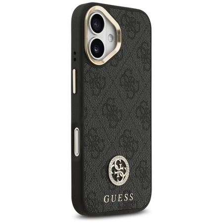 Guess 4G Strass Logo MagSafe - Etui iPhone 17 (czarny)
