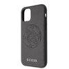 Guess Saffiano 4G Circle Logo - Etui iPhone 11 Pro (czarny)