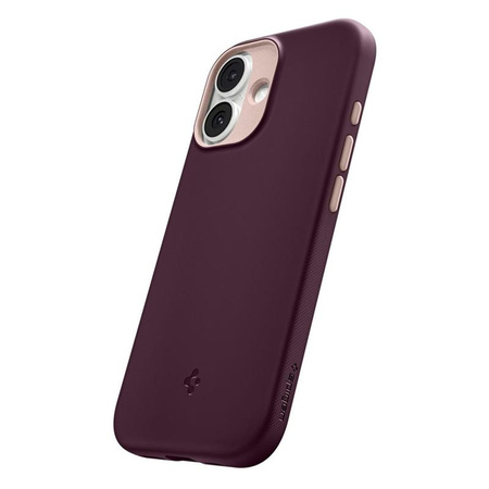 Spigen Nano Pop Mag MagSafe - Etui do iPhone 17 (Burgundy Bean)