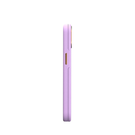 Moshi Napa Slim MagSafe - Skórzane etui iPhone 14 (Lavender Purple)