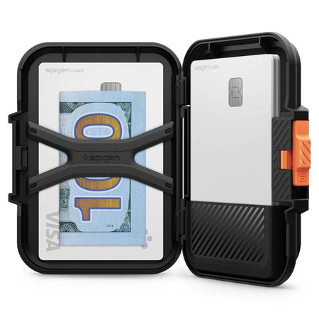 Spigen Lock Fit MagSafe - Portfel magnetyczny (Black)