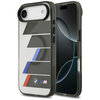 BMW M IML Metal Buttons Tricolor Lines MagSafe - Etui iPhone Air (antracyt)