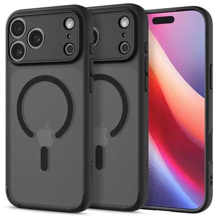 Spigen Ultra Hybrid Mag MagSafe - Etui do iPhone 17 Pro (Frost Black)