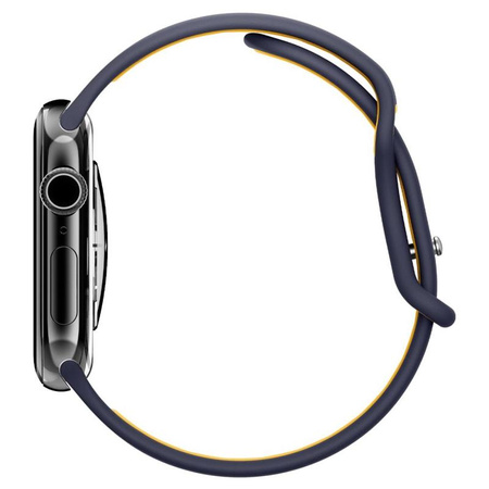 Spigen Nano Pop - Pasek do Apple Watch 44/45/46/49 mm (Blueberry Navy)