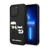 Karl Lagerfeld Ikonik 3D Karl & Choupette - Etui iPhone 13 Pro Max (czarny)