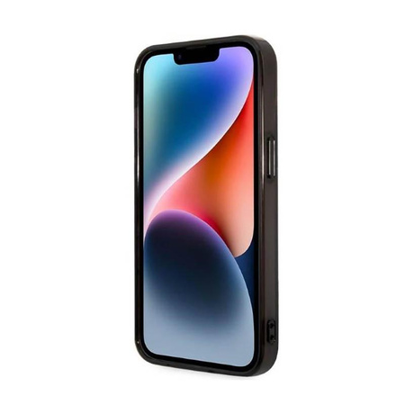 Karl Lagerfeld Gradient Ikonik Karl & Choupette - Etui iPhone 14 Pro (czarny)