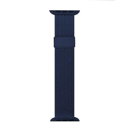 Puro Loop Band - Pleciony pasek do Apple Watch 42/44/45/49 mm (granatowy)