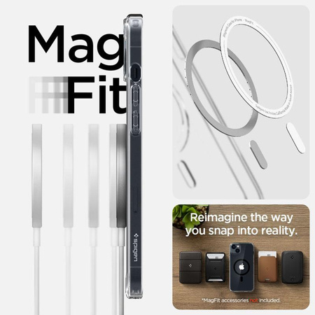Spigen Ultra Hybrid Mag MagSafe – Etui do iPhone 14 (Czarny)
