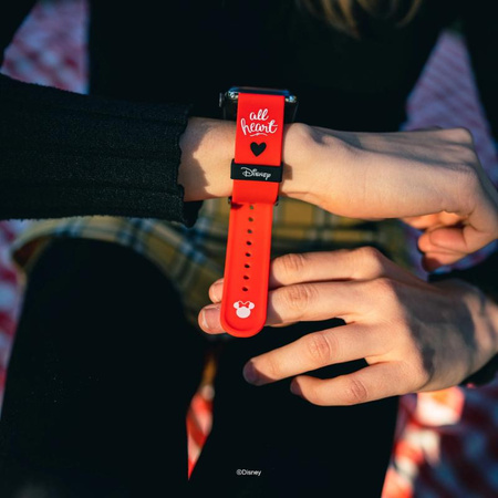 Disney Minnie Mouse - Pasek do Apple Watch (Classic Hearts)
