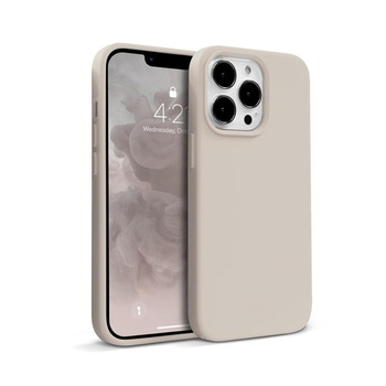 Crong Color Cover - Etui iPhone 13 Pro (kamienny beż)