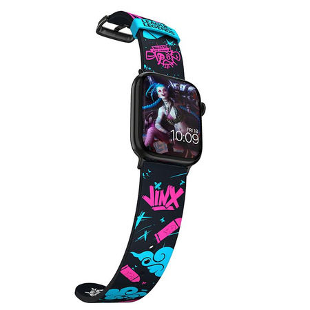 League of Legends - Pasek do Apple Watch (Jinx Graffiti)