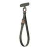 Moshi 2-in-1 Wrist & Body Strap with Adapter - Smycz ze skóry eco do telefonu (Moss Green)