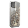Guess Liquid Glitter Hearts - Etui iPhone 11 Pro (złoty)