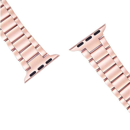Case-Mate Linked - Pasek ze stali nierdzewnej do Apple Watch 38/40/41 mm (Rose Gold)