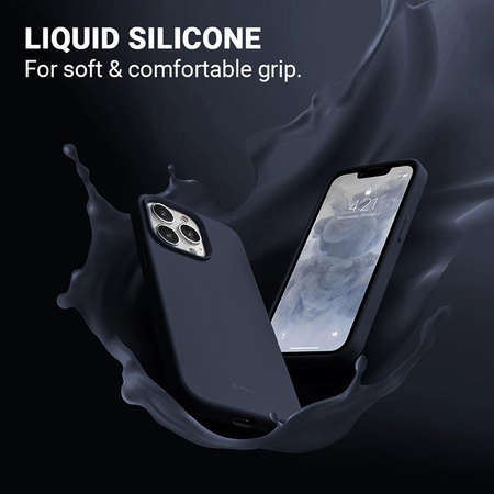 Crong Color Cover - Etui iPhone 13 (granatowy)