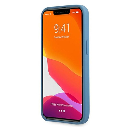 Guess 4G Ring Case - Etui iPhone 13 mini (niebieski)