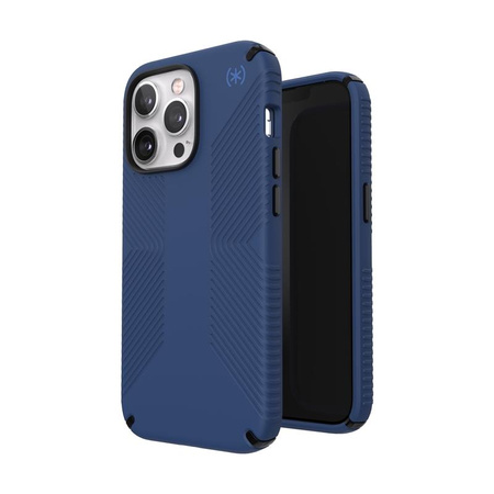 Speck Presidio2 Grip - Antypoślizgowe etui iPhone 13 Pro (Coastal Blue/Black)